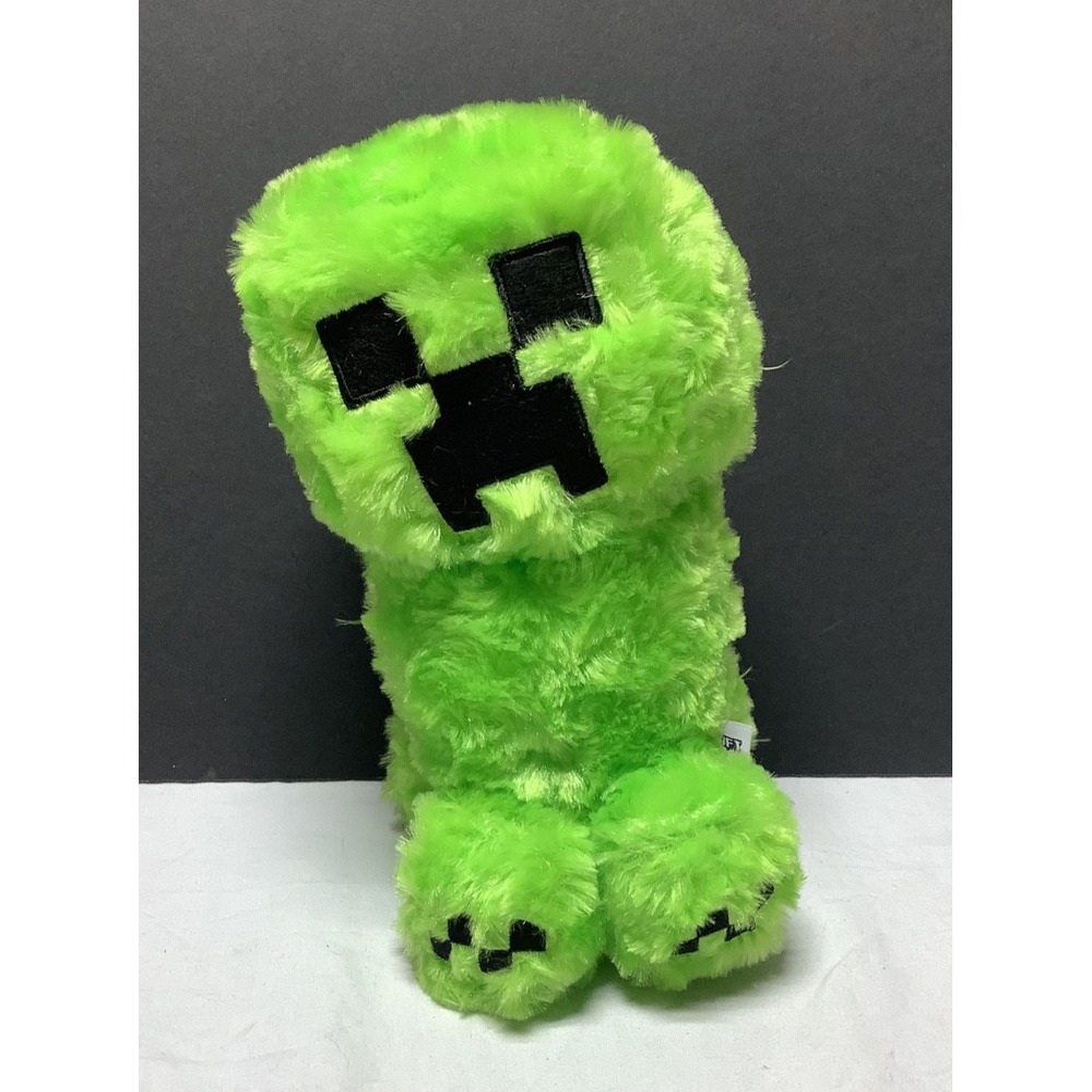 Mattel Minecraft Movie CREEPER 9.5" Plush Character Green Stuffed Toy  2024
